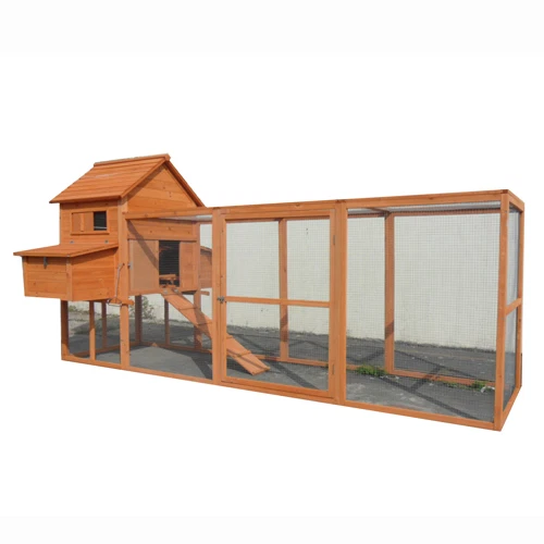 NEW X-Large 3*1.5*1.5M Chicken Coop Hen house Chook Hutch Cage With Big Run P052