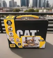 CAT Little Machines Store n' Go Playset Funrise New Lunchbox Storage