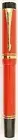 Parker Duofold Centennial Fountain Pen 18Kt Broad Pt New In Box Orange & Gold