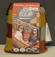 EQUIP Two Person travel hammock Groovy Moons NEW