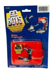 Go Bots Wallet Cop-Tur Canada SEALED MOC Gobots 1984 Tonka FRENCH figure ALC1