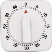 Mechanical Timer, White
