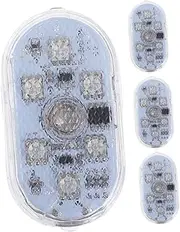 GRADENEVE Led Car Interior Lights Touch Sensor 2 Pairs Charging Stylish Ambience Lighting for Roof Reading