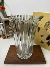 在飛比找Yahoo!奇摩拍賣優惠-歐洲回流 法國Luminarc樂美雅 水晶花瓶 花器 中古全