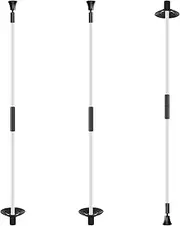 Golf Flagstick, Practice Putting Green Flag Stick for Yard, Golf Pole Pin Flagpole Portable Mini Golf Flag Sticks 2 Section Design for Backyard Golf Course Set of 3
