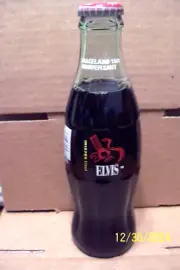 Elvis Presley 15th Graceland Anniversary - Unopened Coca-Cola Bottle