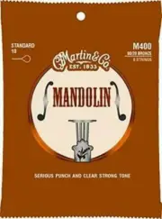 Martin mandolin strings MANDOLIN (80/20 Bronze) M-400 Standard .010-.034