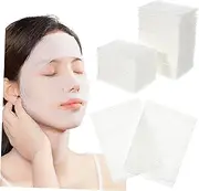 Vaguelly 2Packs Stretchable Cotton Makeup Pads Facial Toner Makeup Remover Wipes Gentle Skin Friendly Multi Functional Absorbent Cleansing Cotton Pads for Face Care