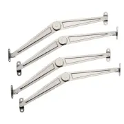 Lid Support Hinge, 10 inch 1mm Material Thickness Lid Stay with Soft Close 2pair