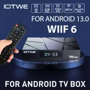 2024 Upgraded T95 PRO Smart Android 13.0 TV Box Quad Core 6K HD Stream Player AU