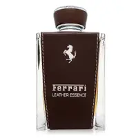 在飛比找PChome24h購物優惠-Ferrari 法拉利 Leather Essence 棕革