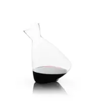 Viski Rolling Wine Whiskey Decanter Lead Free Crystal 75 oz #3719