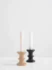 RARE 1 x New Maison Balzac Black Leonne Ornate Structural Incu Candle