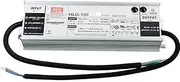 Mean Well HLG 150W 6.3A LED Driver， HLG-150H-24 Switching Power Supply Converter Transformer with IP67, PFC Function, Metal Case, Constant Voltage/Current