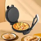 Round Electric Purpose Tortilla Maker Roti Chapati Flat Bread Pizza Machine 220V