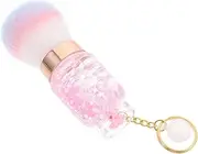IWOWHERO Stable Material Nail Brush Compact Makeup Brush for Blush Powder Fingernail Cleaning Easy to Use