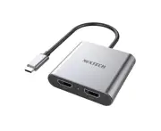 USB C to Dual HDMI 2.0 Adaptor