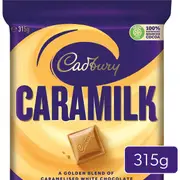 Cadbury Caramilk Large Chocolate Block 315g