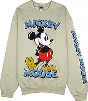 [Disney] Mickey Mouse & Minnie Mouse Pullover Sweatshirt