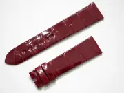Van Cleef & Arpels Shiny Red Alligator Strap 19.2mm for Charms 38mm OEM New !