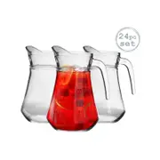 Argon Tableware 'brocca' Glass Water / Cocktail / Pitcher Jug - 1480ml - Party Pack Of 24
