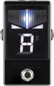 KORG PB-X Pedal Tuner for Guitar and Bass ULTRA BUFFER, Pitchblack X