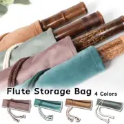 Bamboo Flute Protective Cover Shakuhachi Xiao Plush Portable Storage Case 1x