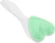Healeved Facial Cleansing Brush with Long Handle Ergonomic Exfoliating Face Scrubber for Cleaning Portable Design for Home Outdoor Use Friends Family