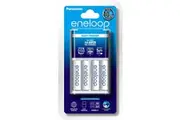 Panasonic Eneloop 10Hr Standard AA AAA Battery Charger w 4x AA Batteries