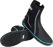 [Gimilife] Neoprene Shoes, 5 mm Neoprene Shoes for Men and Women, Diving Shoes with Non-Slip Rubber Sole, Neoprene Swimming Shoes for Snorkelling, Scuba Diving, Surfing, Rafting, Beach, Volleyball