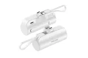 Philips Mini Portable Mobile Charger 4800mAh Power Bank w Dual Type-C Port WHT