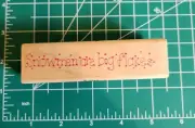 stampassions rubber stamp - SNOWMEN ARE BIG FLAKES Christmas Comb Ship New B5