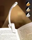 Rechargeable Book Light for Reading in Bed - Eye Caring 3 Color Temperatures, St