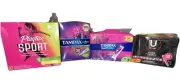 Tampax Radiant + Playtex Sport + Kotex U Super & Super Plus Tampons Damaged Box