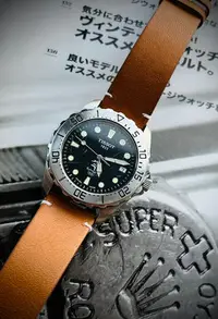在飛比找Yahoo!奇摩拍賣優惠-天梭 TISSOT 1853系列 2000年 潛水錶 限量款