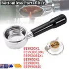 Coffee Portafilter 58mm Bottomless Portafilter For Breville BES980 BES990 BES920