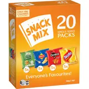 Smith's Potato Chips Snack Mix Multipack Variety 20 pack