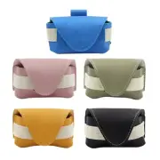 Golfs Balled Bag PU Leather Golfs Tees Holder Golfs Balled Storage Case
