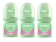 3 x Mitchum for Women Anti-Perspirant Deodorant 50mL Powder Fresh