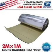 39"x79" 10mm Closed Cell Foam Car Auto Sound Deadener Insulation Noise Proofing (for: Honda Civic)