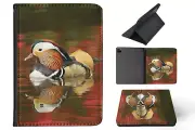 CASE COVER FOR APPLE IPAD|COLORFUL MANDARIN DUCK BIRD