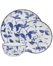 Godinger Arleigh 12Pc Porcelain Dinnerware Set