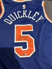 Immanuel Quickley Signed Jersey New York Knicks Autographed