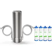 SimPure V7 Water Filter System Under Sink 20,000 Gallons SU304 Extra 4 Filters