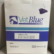 VetBlue PVA Foam Wound Dressing 9” X 9” Box Of 5 Sheets