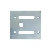 Safe Combination Lock Mount Plate - Weld On - S&G Footprint - Safes - Locks