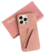 Case for iPhone 15 16 Pro Max 14 Plus 13 12 11 ProMax Lipstick Soft Silicone Portable Lip Gloss Holder Ins Hot Cover Funda