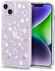SPIGEN Cyrill Cecile Case Designed for Apple iPhone 14 (2022)(6.1-inch) Hard Clear Cover - Dream Daisy