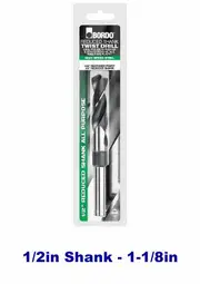 Bordo 2651-1.1/8 - Reduced Shank Drill 1/2" 1-1/8"