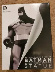 Batman Black & White Sean Galloway Statue DC Direct Factory Sealed